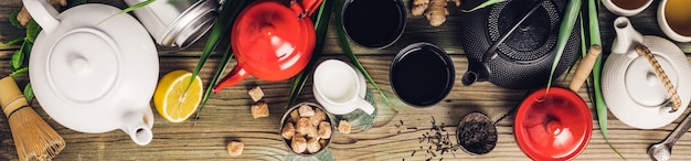 Various tea experiences inviting exploration and discovery